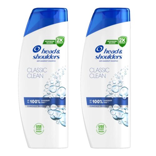 Head & Shoulders Classic Clean Sampon 2x400ml