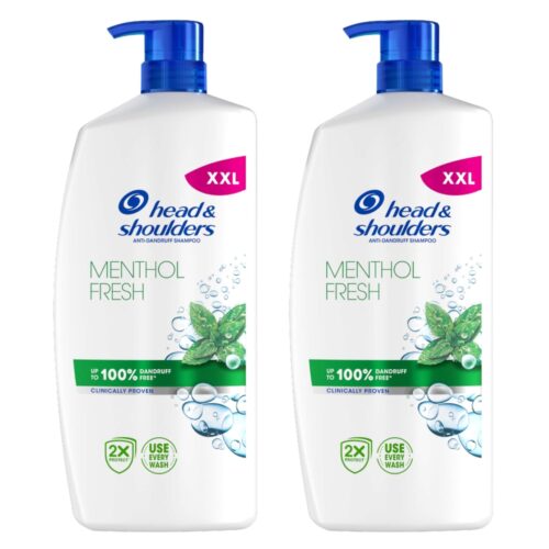 Head & Shoulders Menthol Fresh Sampon 2x800ml