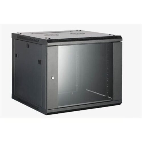 Hikvision 19" fali kivitel  9U  600x450x500 Fekete  egyrekes...