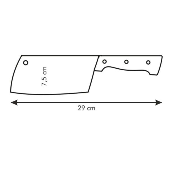 HOME PROFI konyhai bárd 16 cm