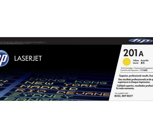 HP 201A Sárga Lézertoner - Color LaserJet Pro M252/M277