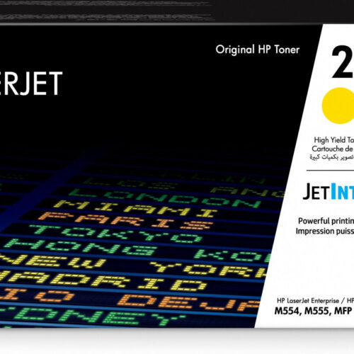 HP 212X Eredeti Lézertoner - Sárga