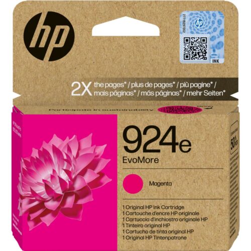 HP 4K0U8NE Tintapatron Magenta 800 oldal kapacitás No.924e EvoMore