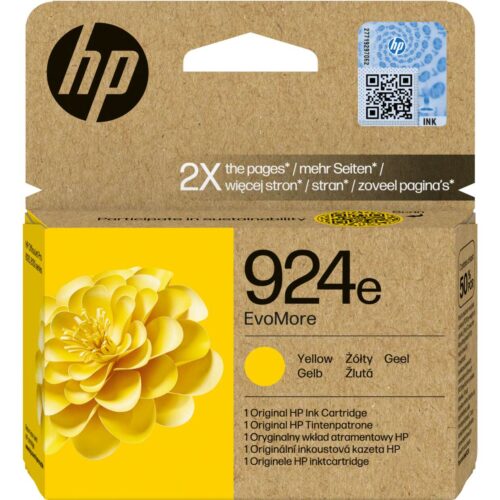 HP 4K0U9NE Tintapatron Yellow 800 oldal kapacitás No.924e EvoMore