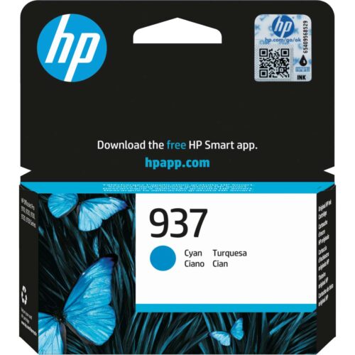 HP 4S6W2NE Tintapatron Cyan 800 oldal kapacitás No.937