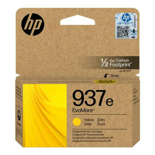 HP 4S6W8NE Tintapatron Yellow 1.650 oldal kapacitás No.937e EvoMore