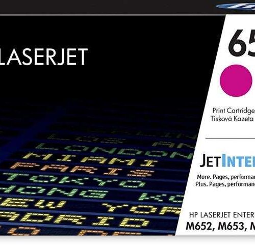 HP 655A Magenta LaserJet Tonerkazetta