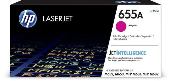 HP 655A Magenta LaserJet Tonerkazetta