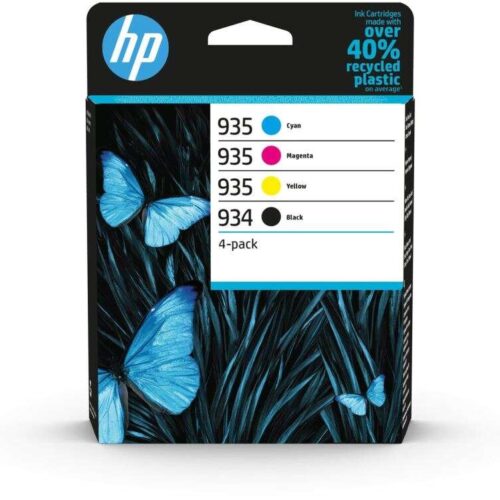 HP 934 Fekete/935 Színes Tintapatron Csomag (4 db)