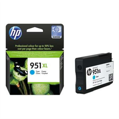 Hp 951xl/cn046ae tintapatron cyan original