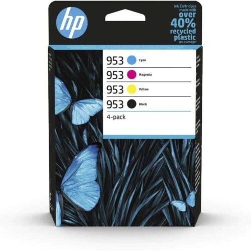 HP 953 tintapatron csomag fekete/cián/magenta/sárga (6ZC69AE)
