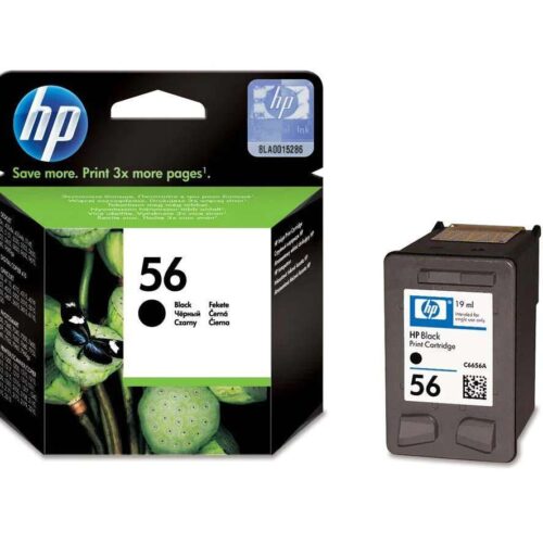 HP C6656A Eredeti Tintapatron Fekete