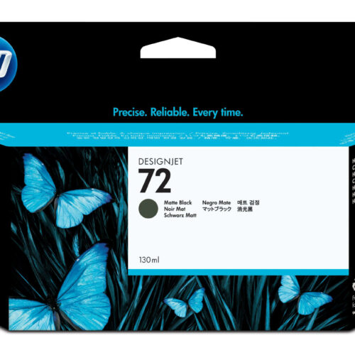 HP C9403 Patron Matt Bk 130ml No.72 (Eredeti)