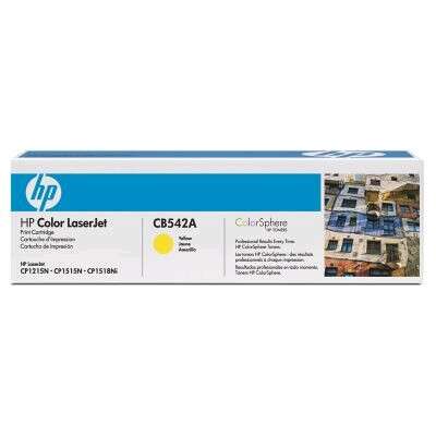 HP CB542A Sárga Tonerkazetta - Color LaserJet - 1400 oldal