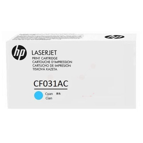 HP CF031AC Szerződéses Toner Cyan 12
