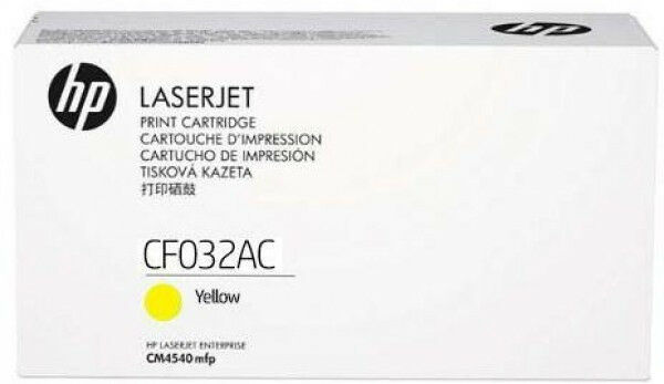 HP CF032AC Szerződéses Toner Yellow 12