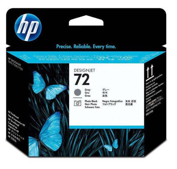 HP DesignJet 72 Nyomtatófej - Szürke és Fotófekete
