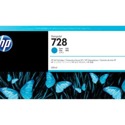 HP F9K17A (728) Cyan tintapatron F9K17A