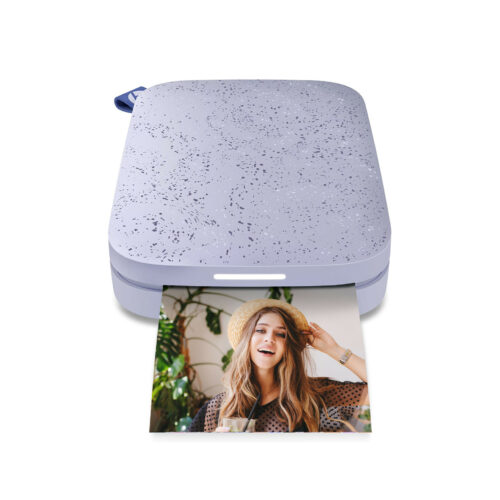 HP Sprocket hordozható fotónyomtató 2x3 hüvelykes lila