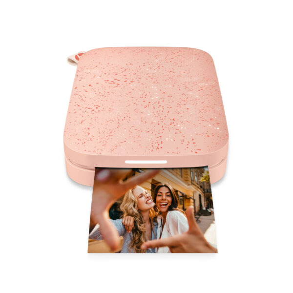 HP Sprocket hordozható fotónyomtató 2x3 hüvelykes rózsaszín
