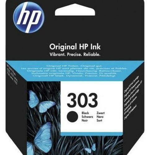 HP T6N02AE Tintapatron Black 200 oldal kapacitás No.303