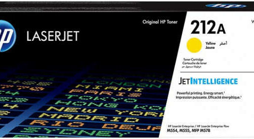 HP W2122A Toner Yellow 4.500 oldal kapacitás No.212A