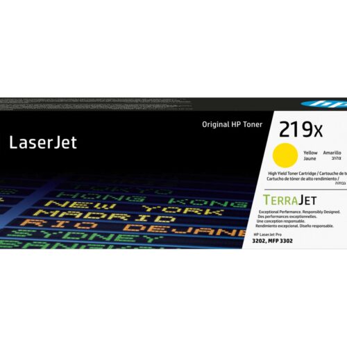 HP W2192X Toner Yellow 2.500 oldal kapacitás No.219X
