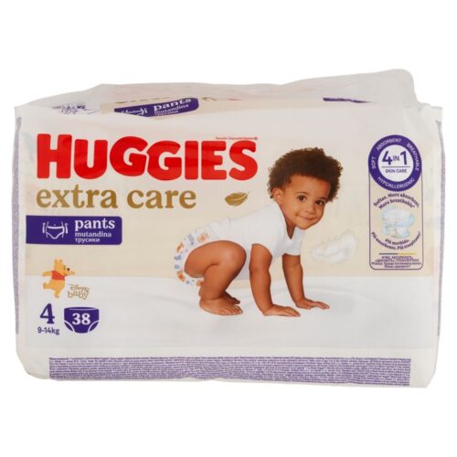 Huggies Extra Care Pants Bugyipelenka 9-14 kg Maxi 4 (38db)