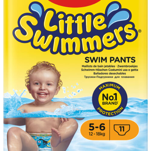 Huggies Little Swimmers eldobható Úszópelenka 12-18kg Junior 5-6 (11db)