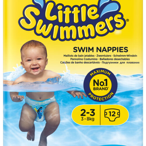 Huggies Little Swimmers eldobható Úszópelenka 3-8kg Mini 2-3 (12db)