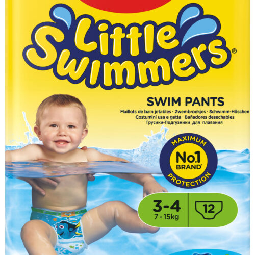 Huggies Little Swimmers eldobható Úszópelenka 7-15kg Midi 3-4 (12db)