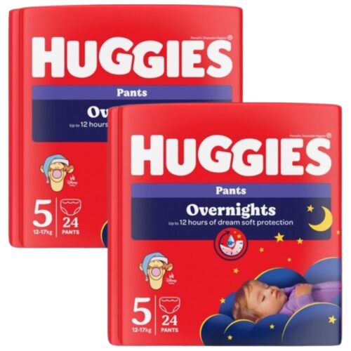 Huggies Overnight Pants Éjszakai Bugyipelenka 12-17kg Max 5 (48db)