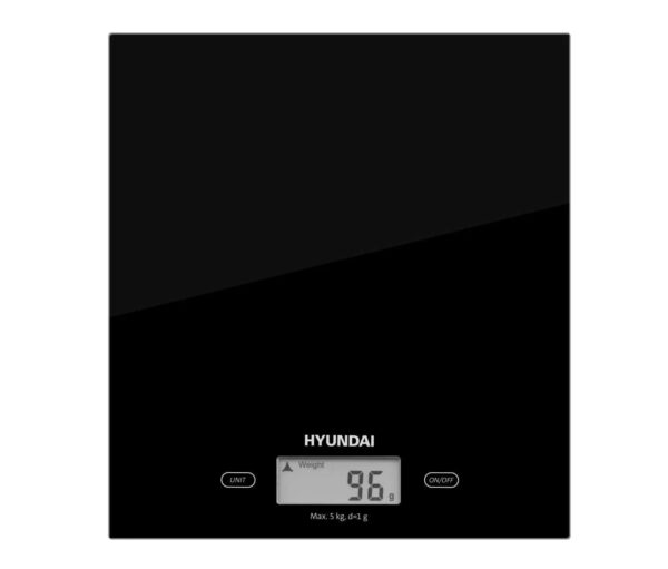 Hyundai Konyhai Mérleg - Üveg - 5kg