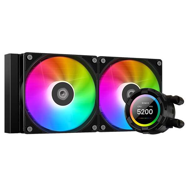 ID-Cooling CPU Water Cooler - Space SL240 XE (25dB; max. 129