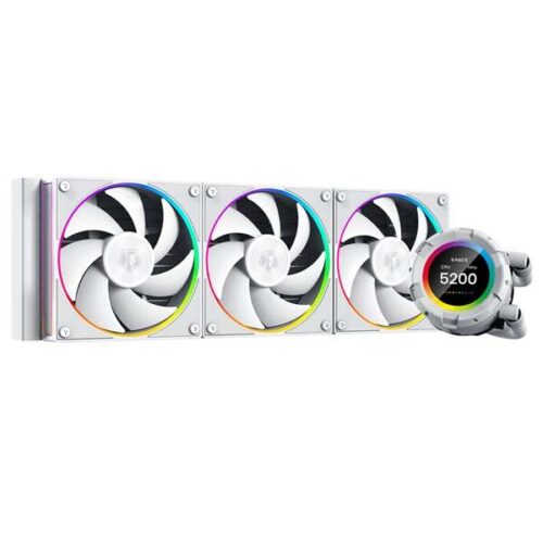 ID-Cooling CPU Water Cooler - Space SL360 WHITE (25dB; max. 132