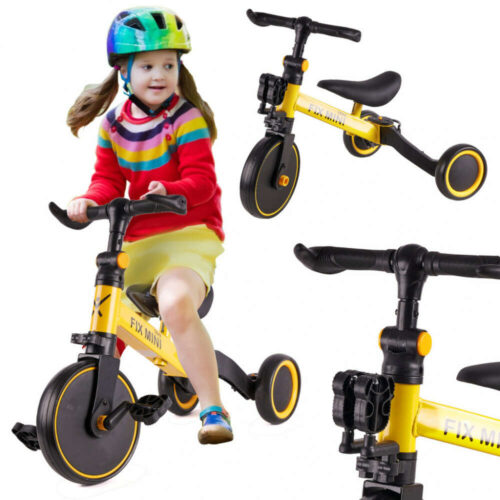 Ikonka Trike Fix Mini 3in1 Terepjáró Tricikli - Sárga