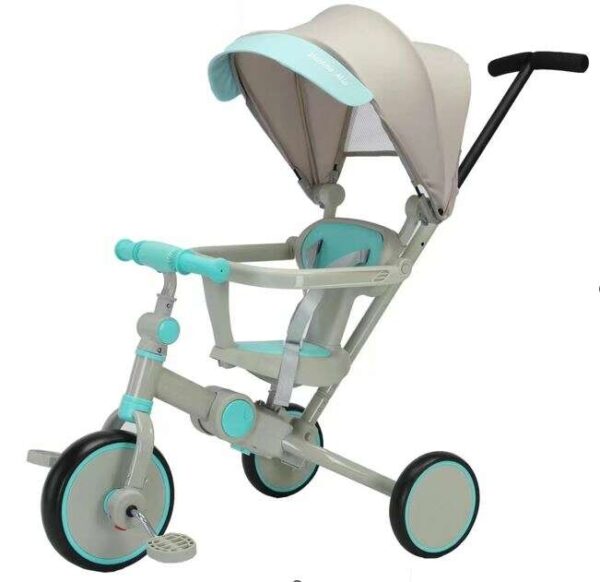 Ikonka Trike Fix V4 6in1 Tricikli napellenzővel és tolókarral - K...