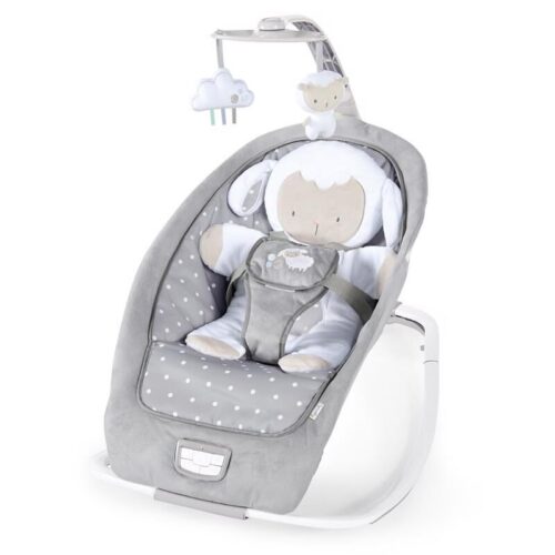 INGENUITY Rezgő hintaszék dallamokkal Cuddle Lamb 0hó+ 18kg-ig