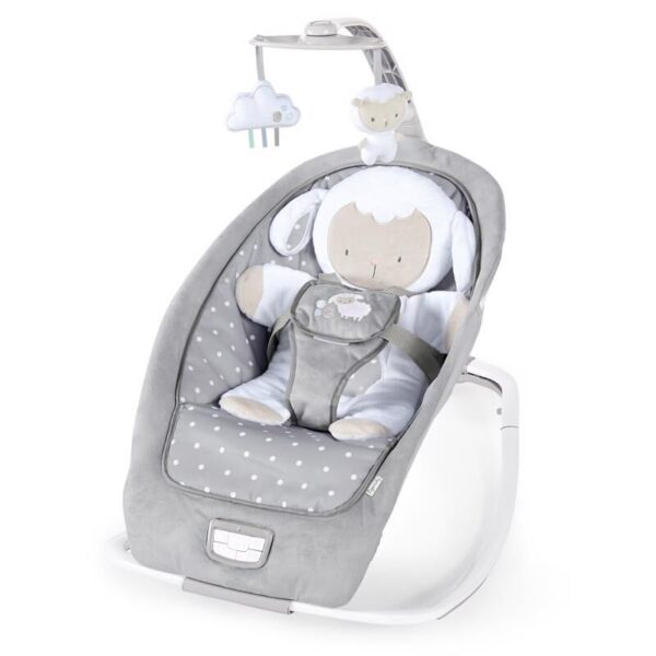 INGENUITY Rezgő hintaszék dallamokkal Cuddle Lamb 0hó+ 18kg-ig
