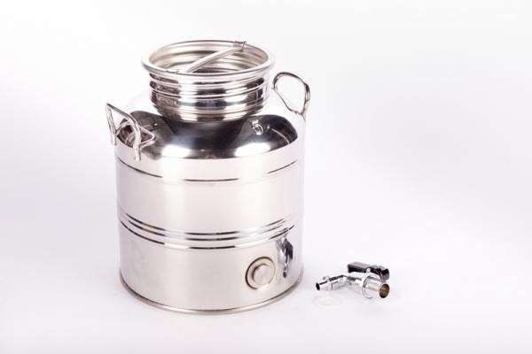 Inox kanna füles 5 L-es