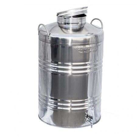 Inox kanna füles 50 L-es