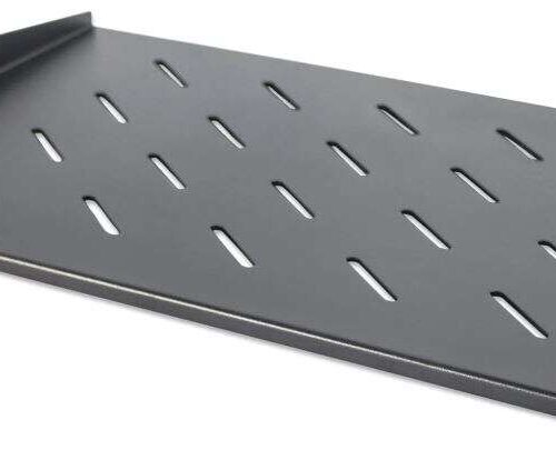 Intellinet 1U 19" rack polc 350mm fekete (714891)