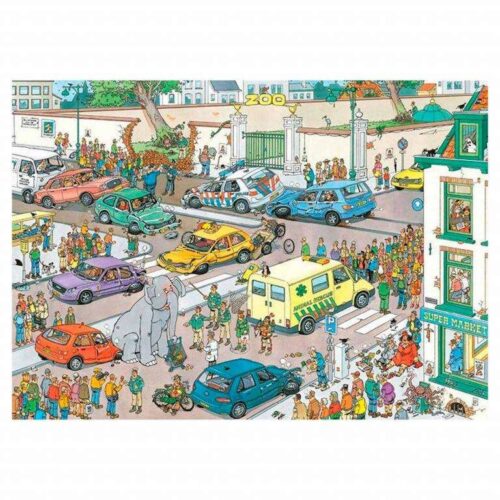 Jan van Haasteren Puzzle - Jumbo bevásárolni megy