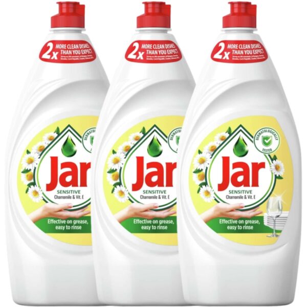 Jar Mosogatószer Camomile & Vitamin E 3x900ml
