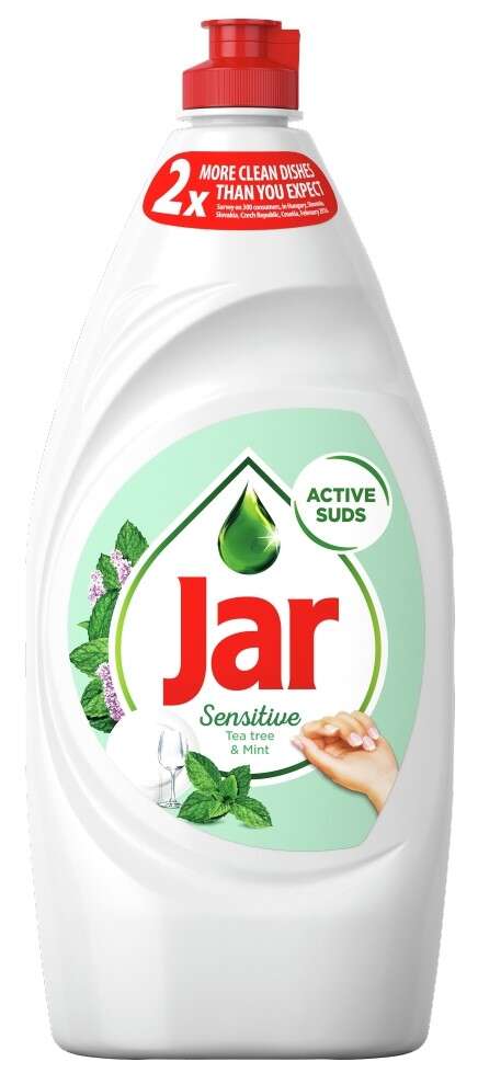 Jar Mosogatószer Tea Tree & Mint 900ml