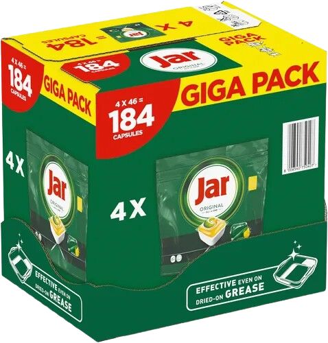Jar Original All In One Lemon Mosogatógép kapszula 184db
