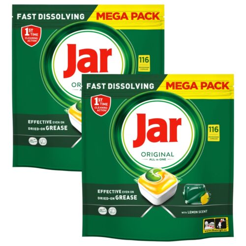 Jar Original All In One Lemon Mosogatógép kapszula 2x116db