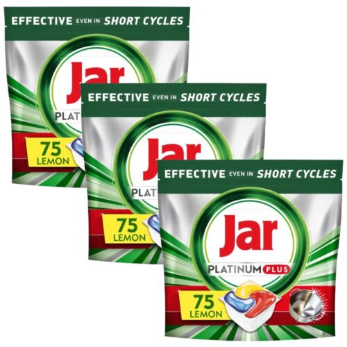 Jar Platinum Plus All In One Lemon Mosogatógép kapszula 3x75db