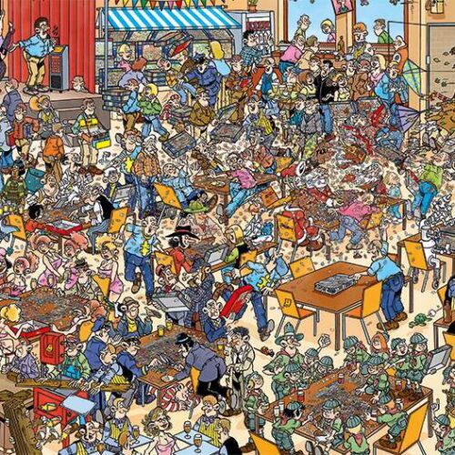 Jumbo Jan van Haasteren Nemzeti bajnokság - 1000 darabos puzzle