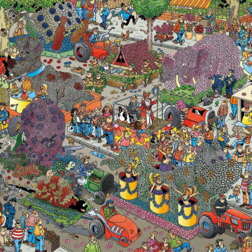 Jumbo Virágfesztivál - 1000 darabos puzzle